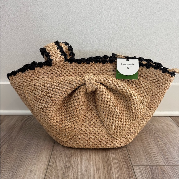Kate Spade x Target Raffia Tote Bag - Picture 1 of 4